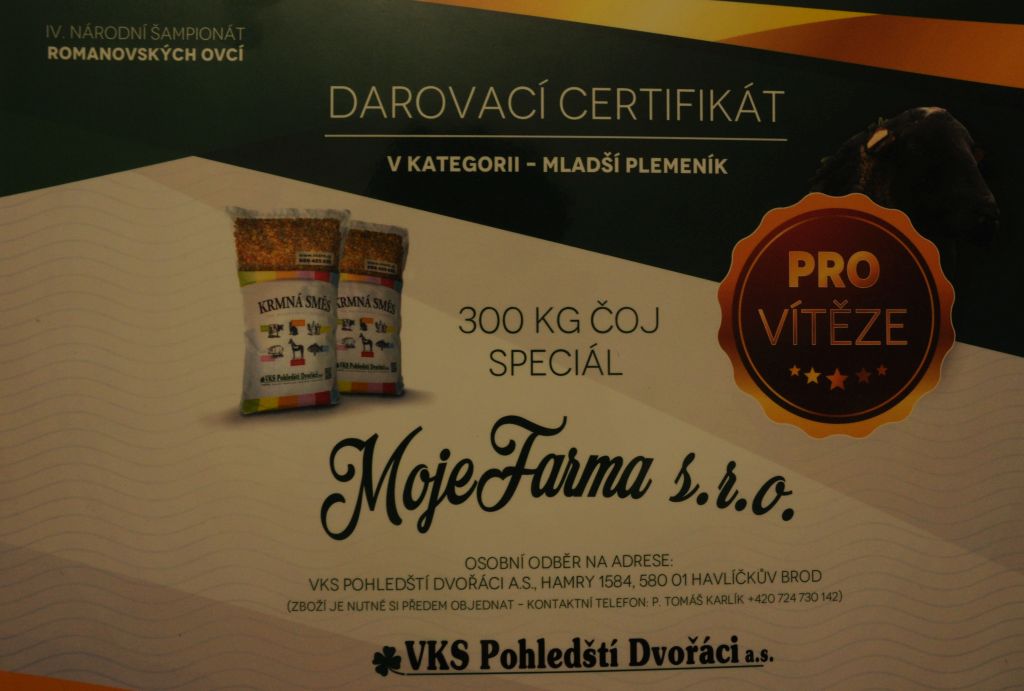 Využíváme vyhraný certifikát na ČOJ SPECIÁL